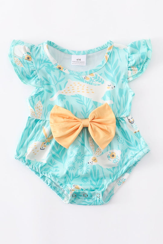 Blue Bunny romper