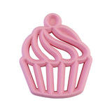 Chew Crew™ Silicone Baby Teether, Cupcake