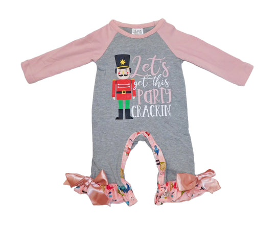 Lets get this party Crackin romper