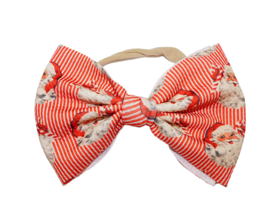 Red Santa Stripe Nylon