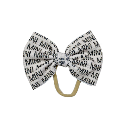 Leopard Mini Nylon bow