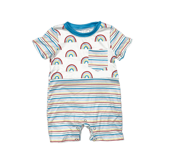 Rainbow Stripe romper