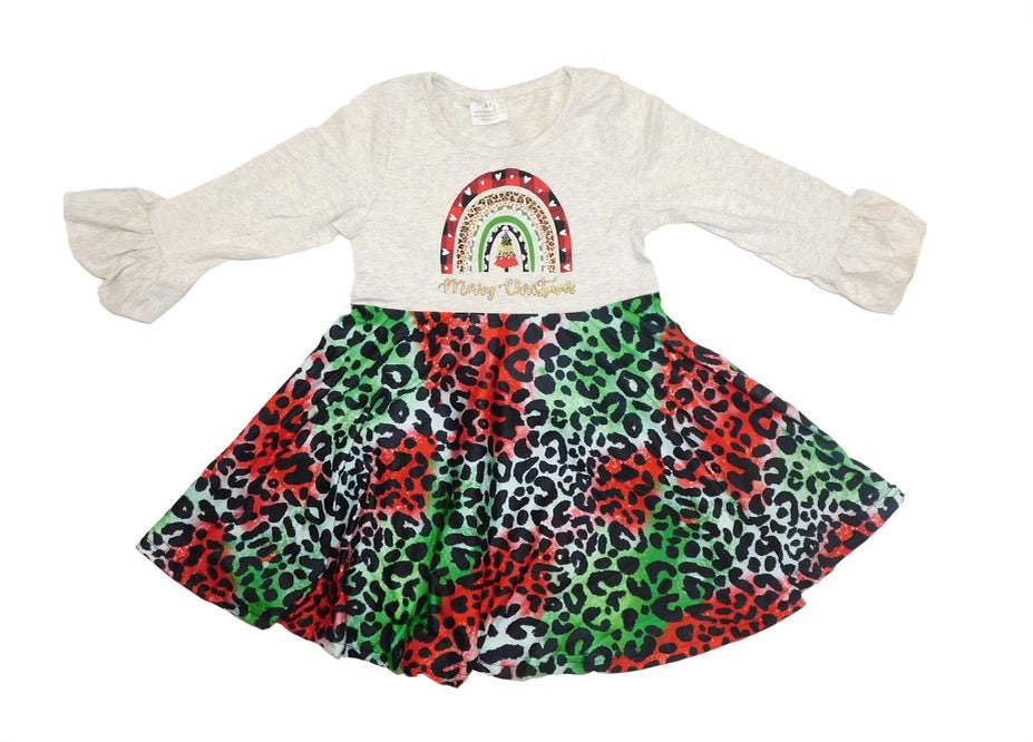 rainbow christmas dress Princess Rainbow Party Dress Girl Girls Christmas Dress Mia Dress Rainbow Blue