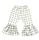 Cream XOXO bell pants