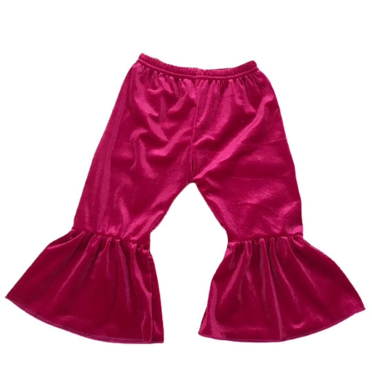 Dark Pink Velvet Bells