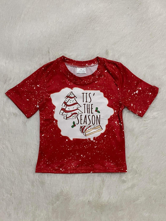 Tis the season bleached shirt