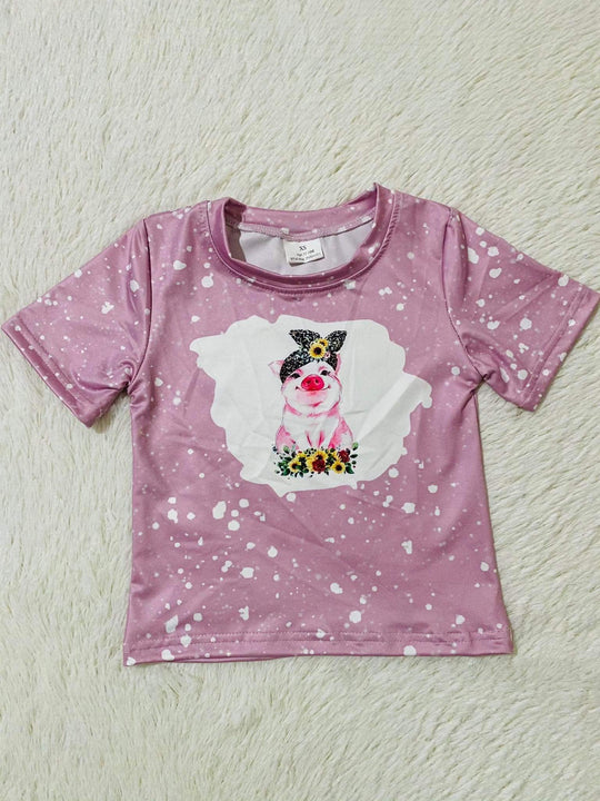 Pig bandana shirt