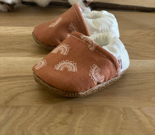 Rust rainbow Moccasins