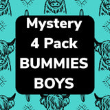 Mystery 4 pack bummies boys