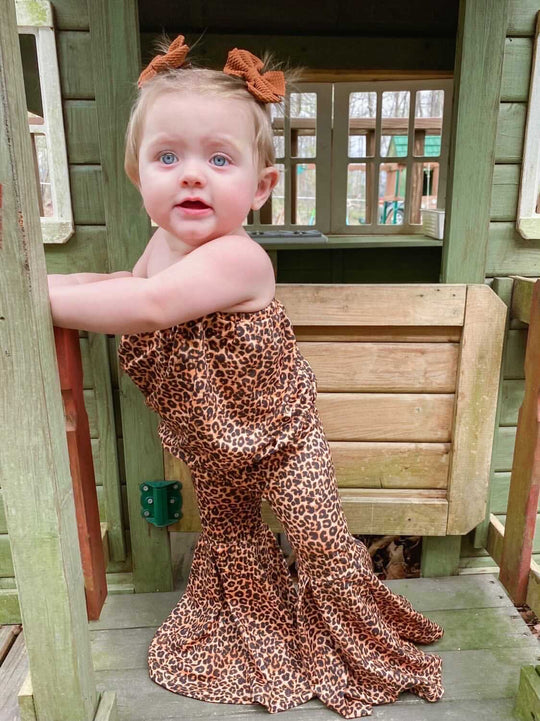 Leopard print 2 piece set