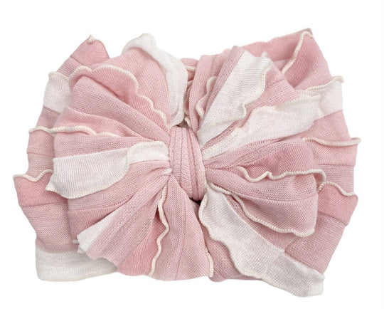 Tickled pink Ruffled Headband