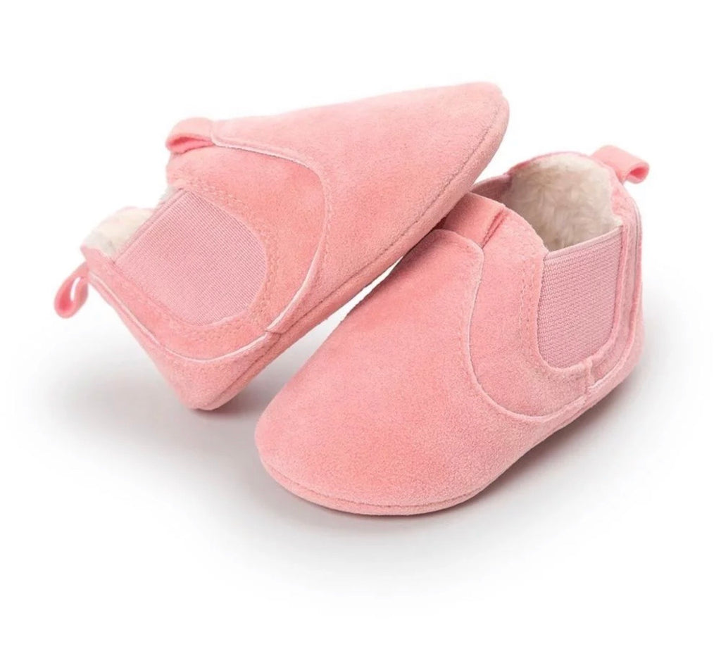 Baby Girl Pink Booties