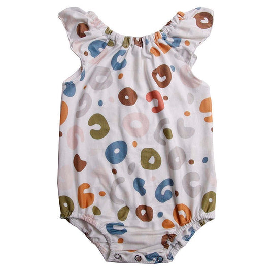 Neutral leopard bodysuit