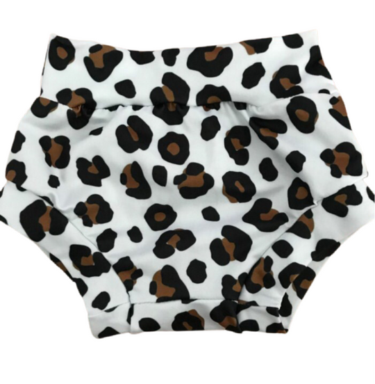 White leopard bummies