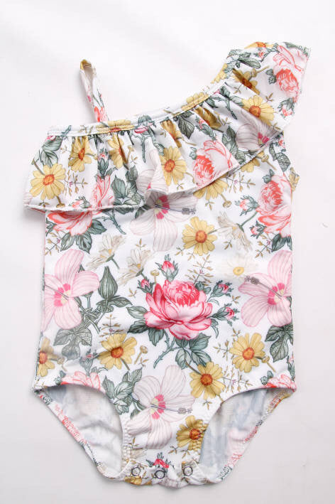 Vintage floral swimsuit