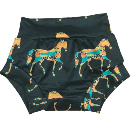 Horse brush stroke bummies