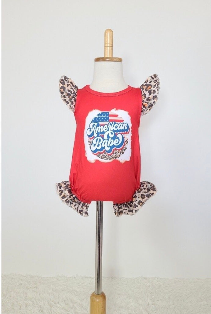 Clover cottage American babe romper