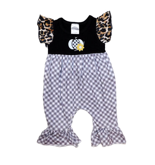 Leopard checkered pumpkin