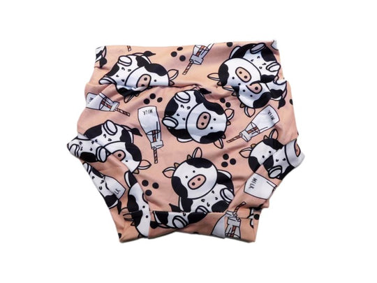 Retro milk cow bummies