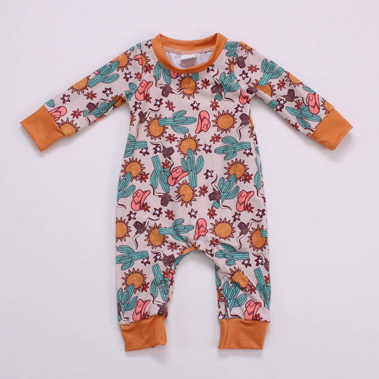 NEWBORN cactus sun romper