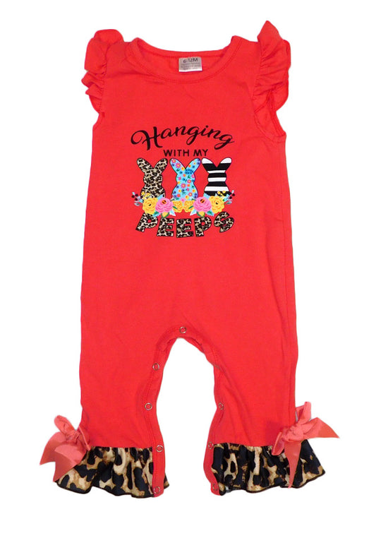 Hangin With My Peeps Romper
