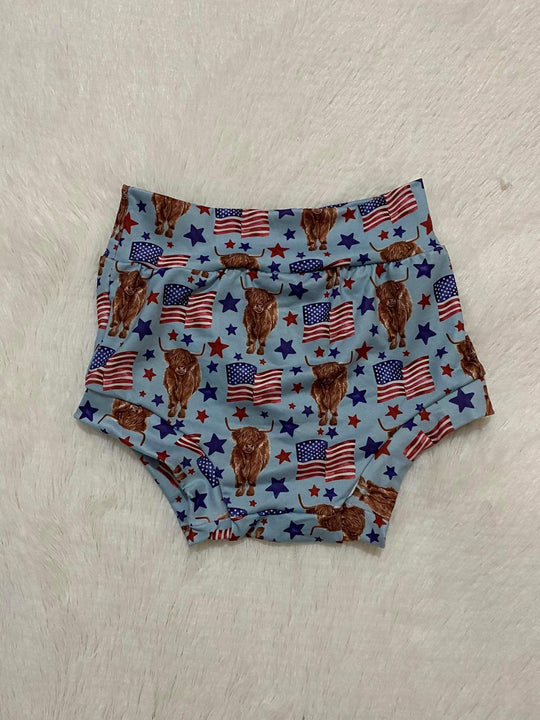 Highland patriotic bummies