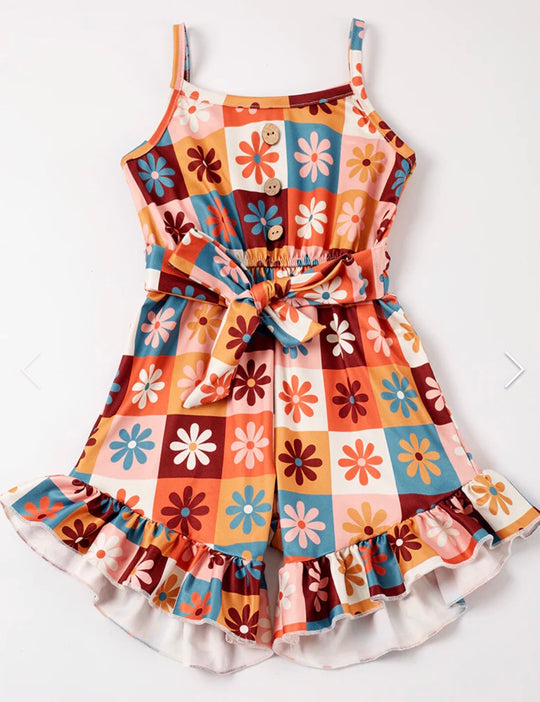Retro Floral jumpsuit