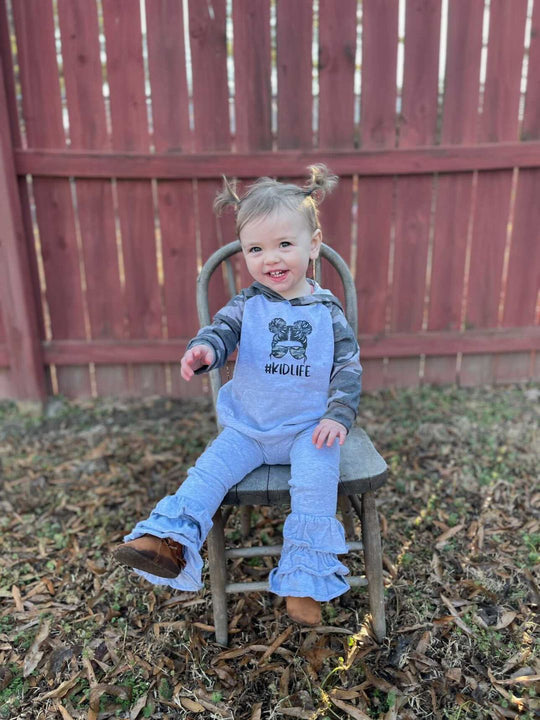 Camo Kid life Hoodie only