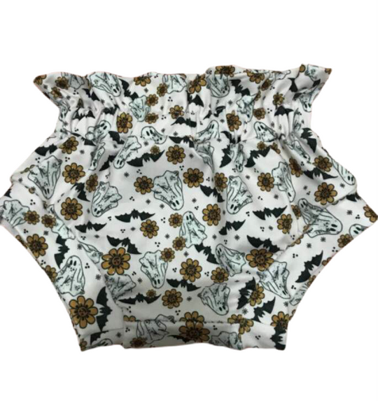 Spooky bats cinched waist bummies