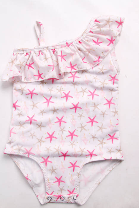 Starfish and seashells swimsuit