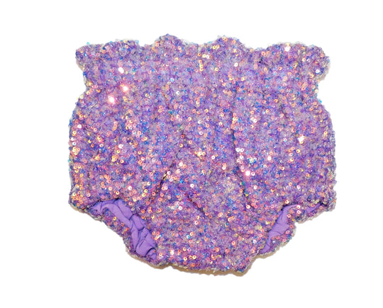 Lavender sequin bloomies