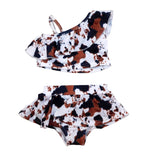 LBB cow two piece swimsuit