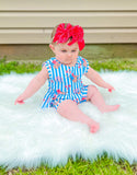 Patriotic Highland peplum set