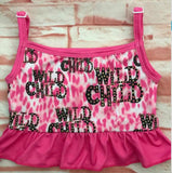 Wild child crop top