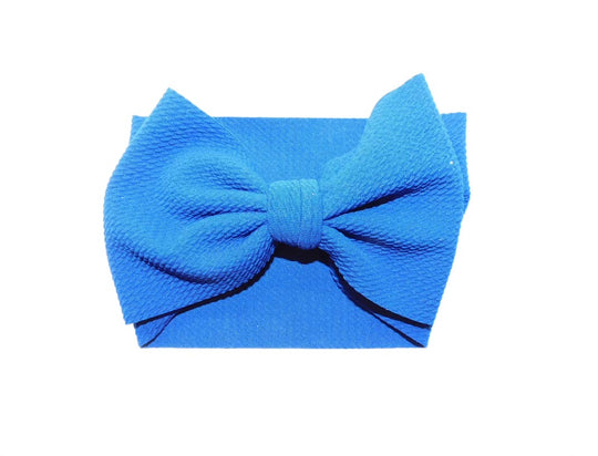 Royal Blue Headband Bow
