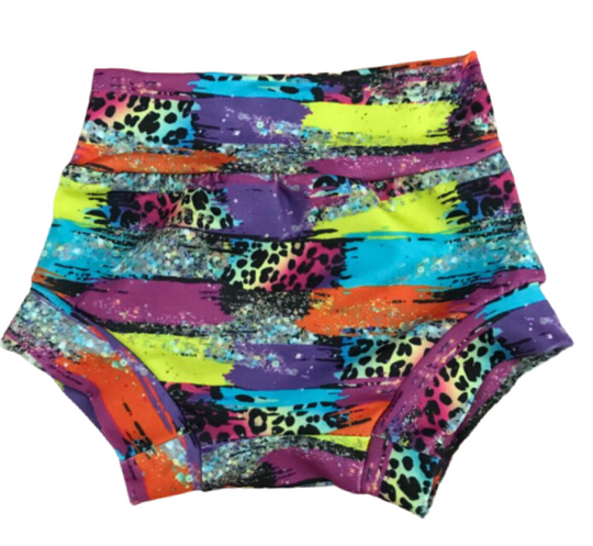 Neon brushstrokes bummies