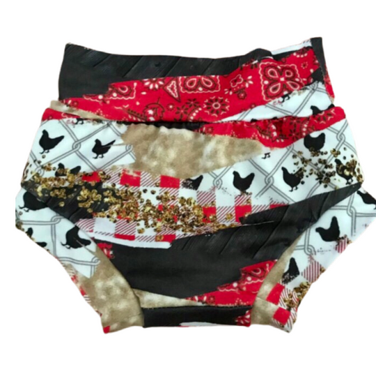 Chicken paisley bummies