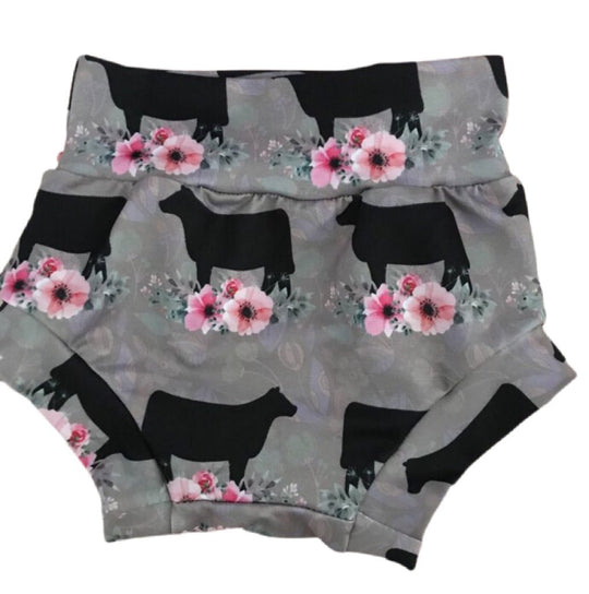 Floral cow bummies