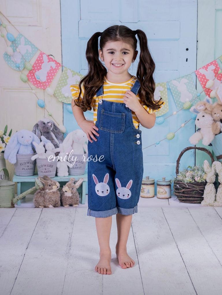 Two Piece Bunny Overalls