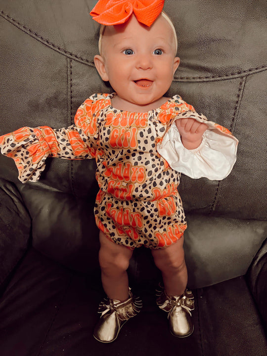 Daddy’s girl l/s ruffle romper