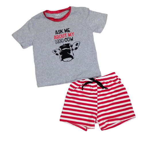 Boy Moo cow set