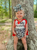 Cow I love my mommy Romper