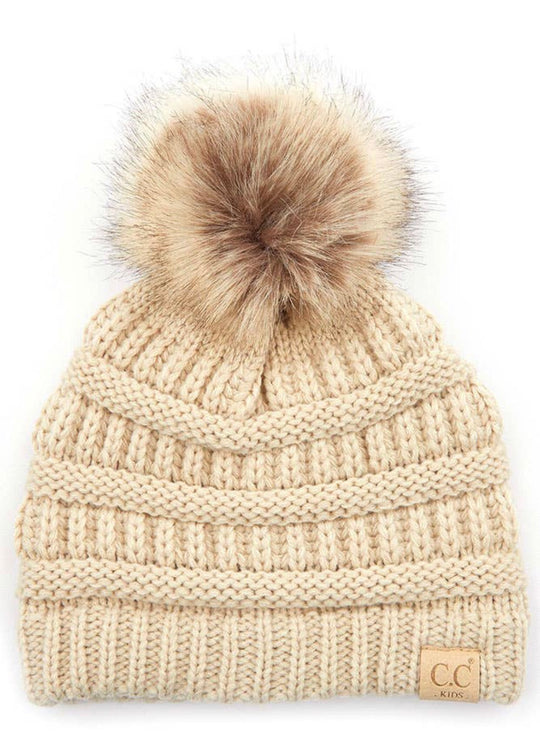 CC kids beanie beige
