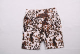 Brown cow Biker shorts