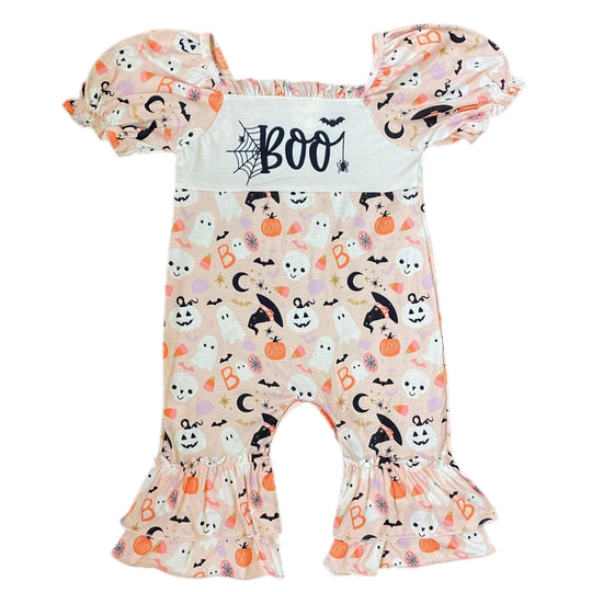 Pink boo Romper