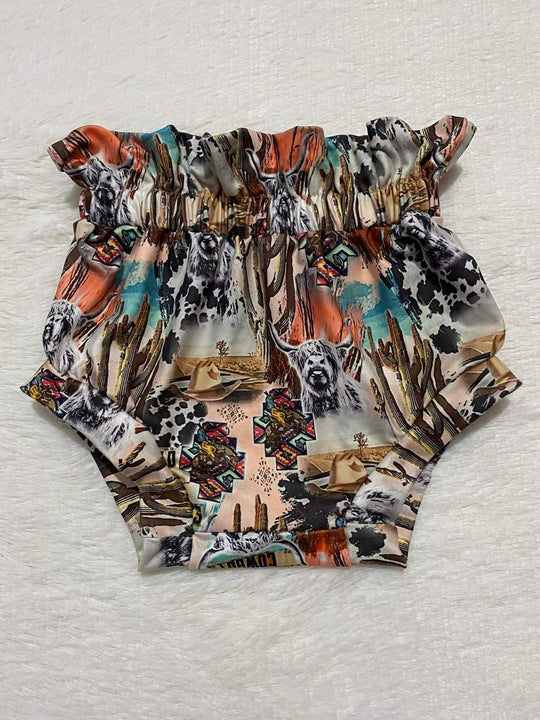 Western cinched bummies