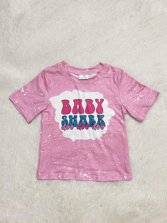 Shark bleached shirt