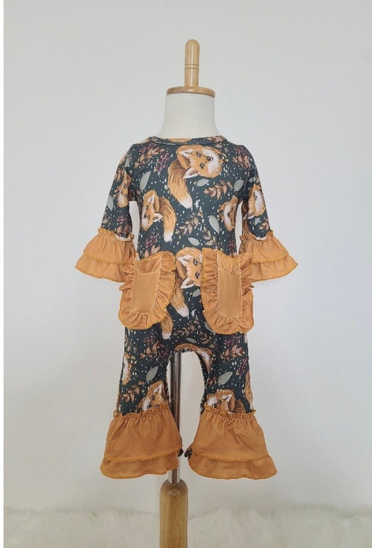 Clover Cottage Fox romper