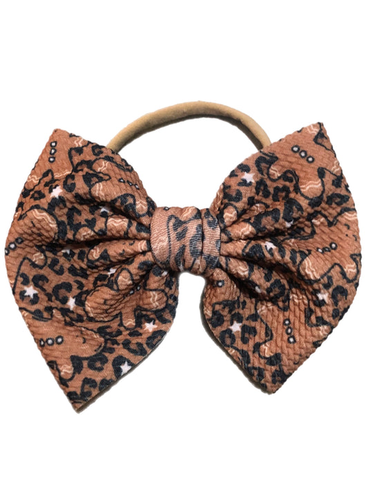 Leopard gingerbread nylon