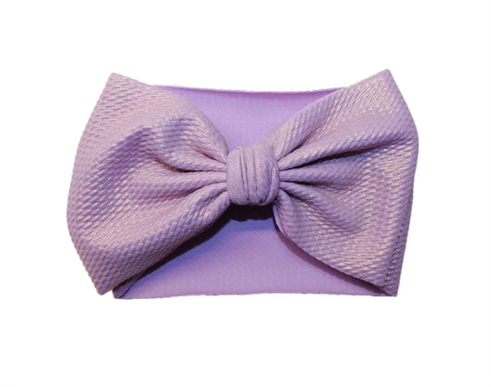 Lavender Shimmer Headband Bow